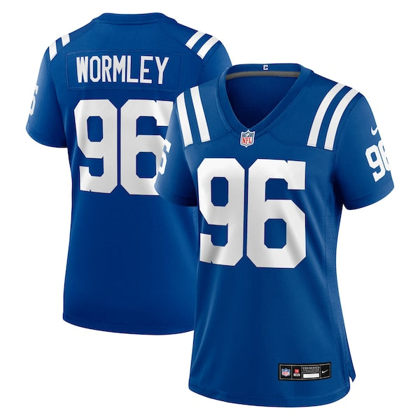 Chris Wormley Indianapolis Colts Nike Women's Team Game Jersey - Royal