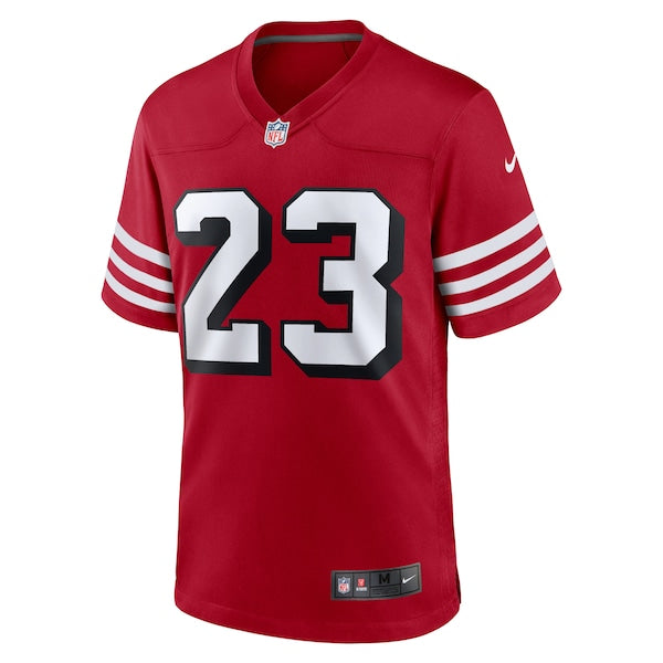 Christian McCaffrey San Francisco 49ers Nike Alternate Game Player Jersey - Scarlet - Image 2