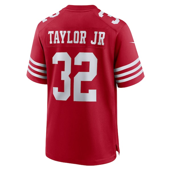 Patrick Taylor Jr. San Francisco 49ers Nike Team Game Jersey - Scarlet - Image 3