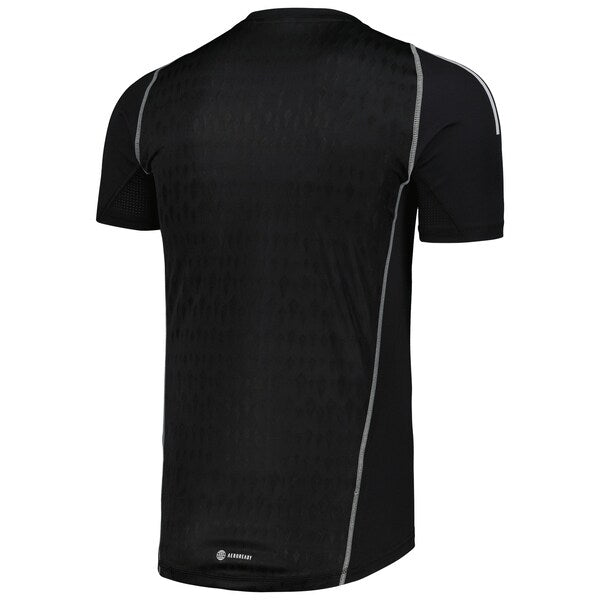 New York Red Bulls adidas 2024 Replica Goalkeeper Jersey - Black - Image 3