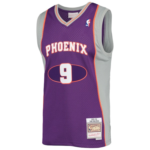 Dan Majerle Phoenix Suns 2001/02 Hardwood Classics Swingman Jersey - Purple - Image 2