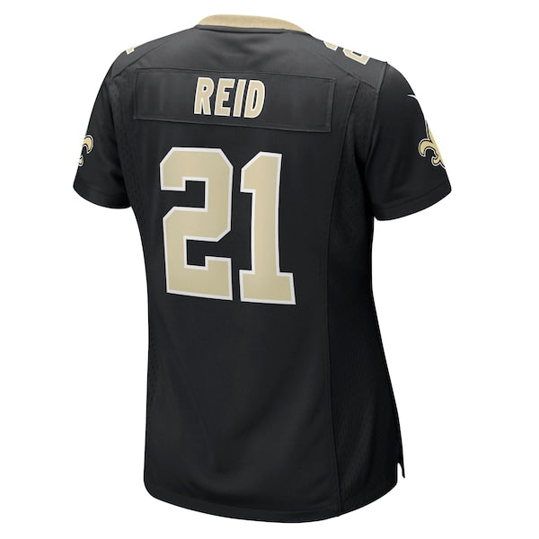 Justin Reid New Orleans Saints Nike Women's Team Game Jersey - Black - Image 3