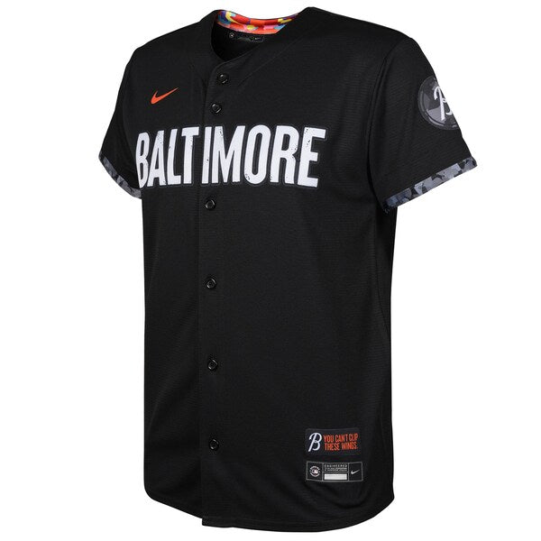 Cal Ripken?Baltimore Orioles Nike Toddler 2023 City Connect Replica Player Jersey - Black - Image 2
