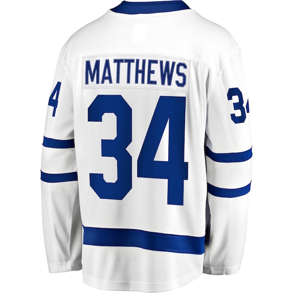 Auston Matthews Toronto Maple Leafs C Premier Breakaway Player Jersey - White - Image 3