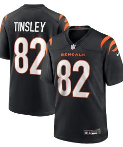 Mitchell Tinsley Cincinnati Bengals Nike Team Game Jersey -  Black