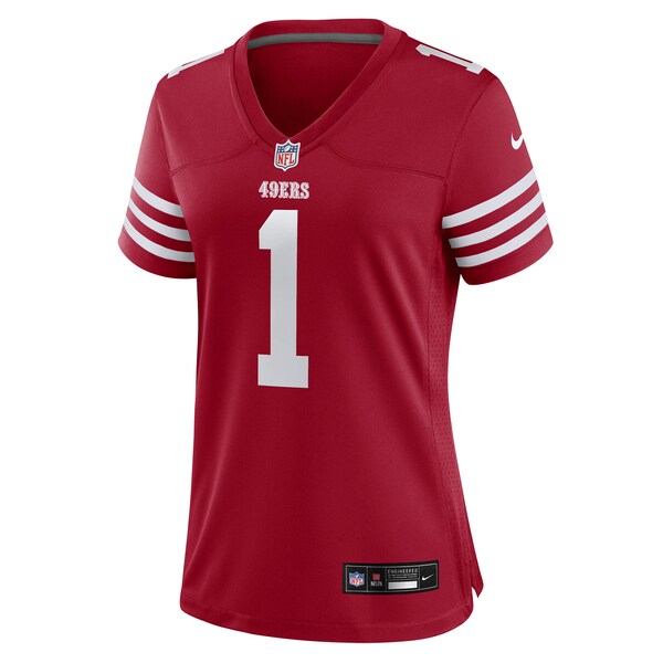 Ricky Pearsall San Francisco 49ers Nike Women's Team Game Jersey - Scarlet - Image 3