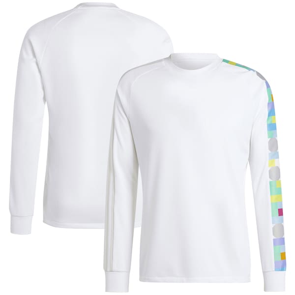 Peter Saville x Manchester United adidas Long Sleeve Jersey?ยจC White