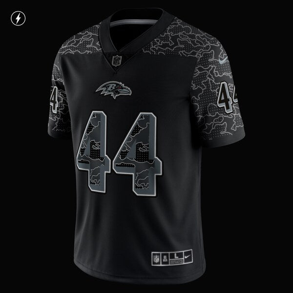 Marlon Humphrey Baltimore Ravens Nike RFLCTV Limited Jersey - Black - Image 7