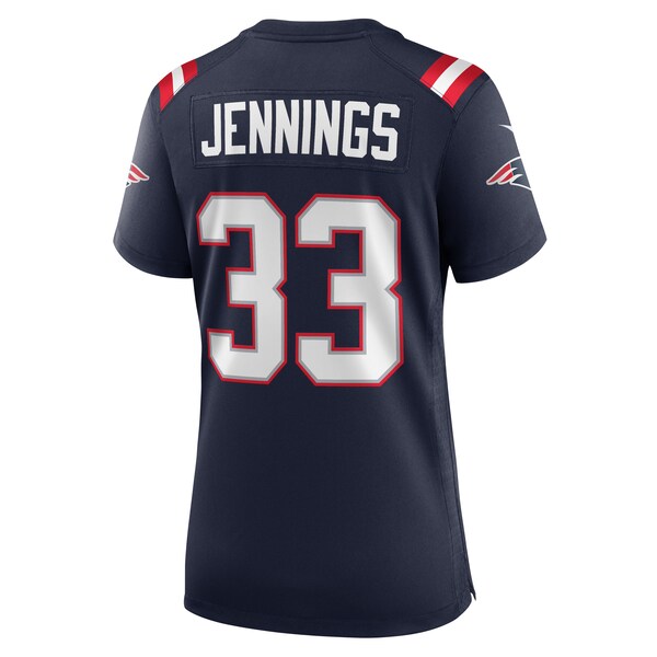 Anfernee Jennings New England Patriots Nike Women's Team Game Jersey - Navy - Image 3