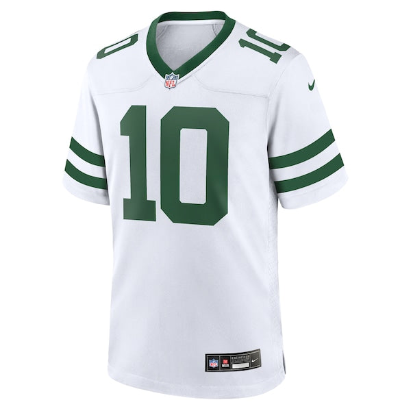 Allen Lazard New York Jets Nike Legacy Player Game Jersey - White - Image 2