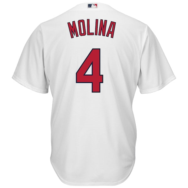 Yadier Molina St. Louis Cardinals Big & Tall Replica Player Jersey - White - Image 3
