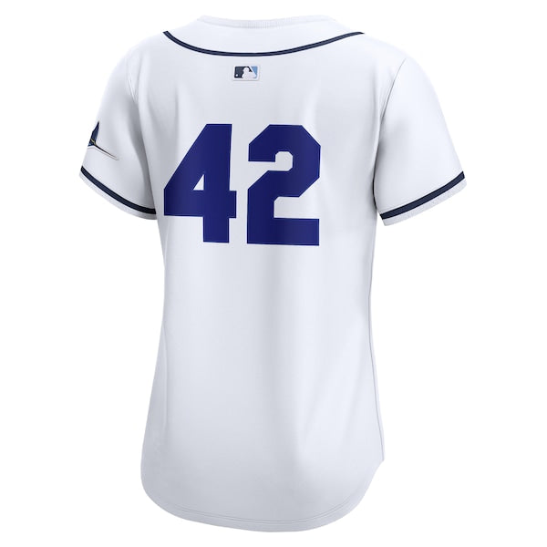 Tampa Bay Rays Nike Home 2025 Jackie Robinson Day Limited Jersey?ยจC White - Image 3