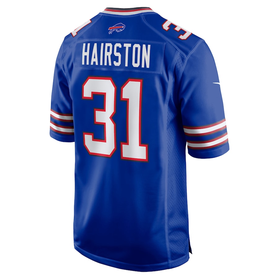Maxwell Hairston Buffalo Bills Nike 2025 NFL Draft First Round Pick Game Jersey - Royal - Image 3