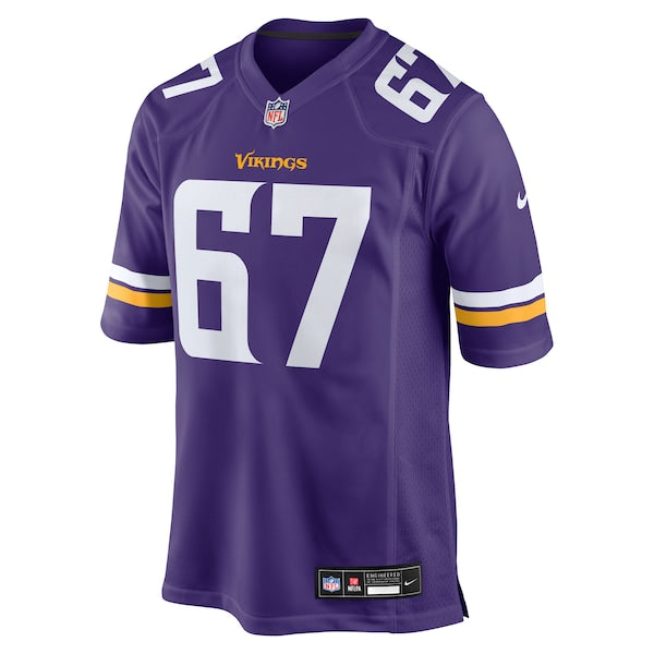 Justin Skule Minnesota Vikings Nike Team Game Jersey - Purple - Image 3
