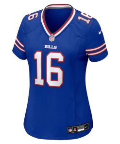 Alternative view of David White Jr. Buffalo Bills Nike Women's Team Game Jersey -  Royal