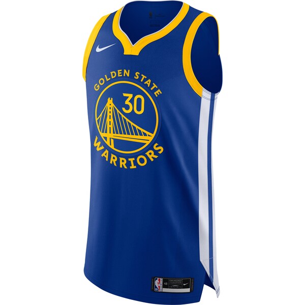 Stephen Curry Golden State Warriors Nike Authentic Jersey - Association Edition - Royal - Image 2