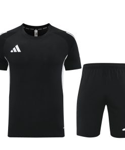 Adidas Short Sleeve Training Jersey Set - AD09- Black