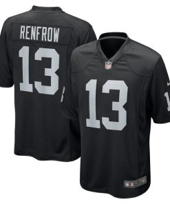 Hunter Renfrow Las Vegas Raiders Nike Game Jersey - Black/White