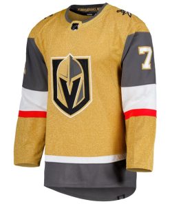 Alternative view of William Karlsson Vegas Golden Knights adidas  Primegreen Authentic Player Jersey - Gold