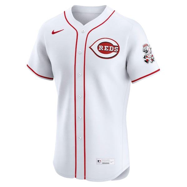 Cincinnati Reds Nike Home Elite Jersey - White - Image 2