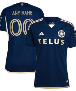 Vancouver Whitecaps FC adidas 2024 The 50 Authentic Custom Jersey - Navy