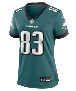 Alternative view of Jahan Dotson Philadelphia Eagles Nike Women's Team Game Jersey - Midnight Green