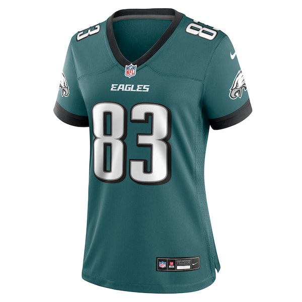 Jahan Dotson Philadelphia Eagles Nike Women's Team Game Jersey - Midnight Green - Image 3