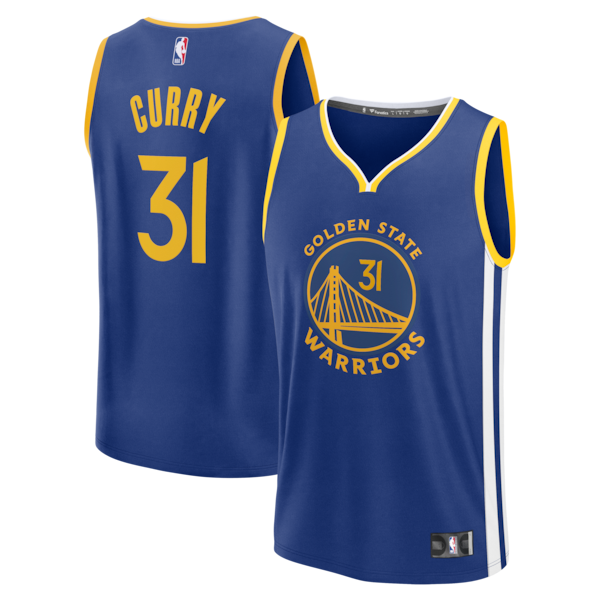 Seth Curry Golden State Warriors Fast Break Replica Jersey - Blue - Icon Edition