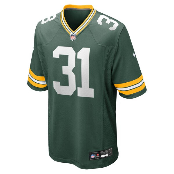 Emanuel Wilson Green Bay Packers Nike Game Jersey - Green - Image 3