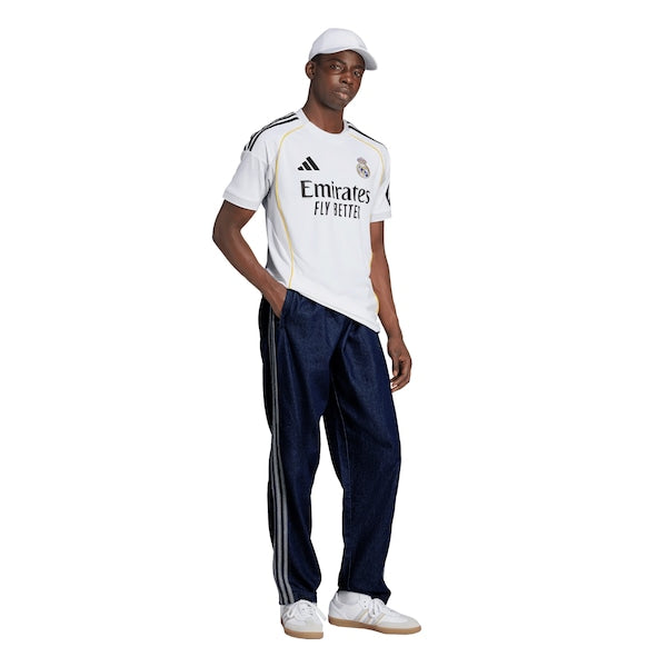 Los Merengues adidas 2025/26 Home Replica Jersey - White/Blue - Image 4