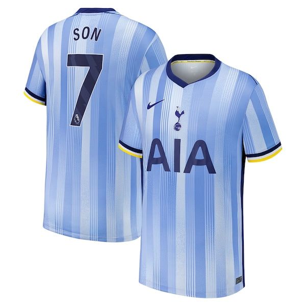 Son Heung-Min Tottenham Hotspur Nike Youth 2024/25 Away Replica Player Jersey - Blue - Image 2