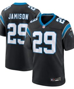 D'Shawn Jamison Carolina Panthers Nike Team Game Jersey -  Black