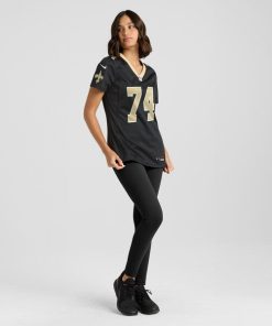 Olisaemeka Udoh New Orleans Saints Nike Women's  Game Jersey -  Black