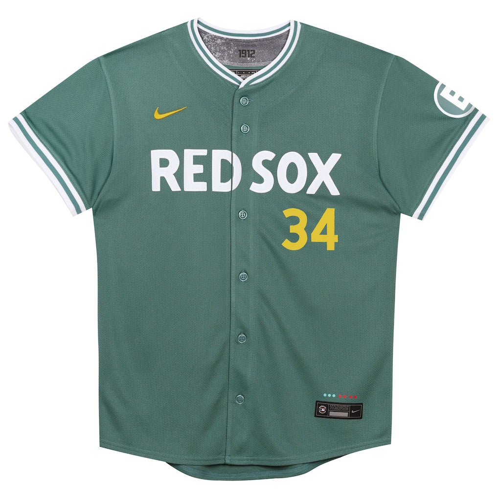David Ortiz Boston Red Sox Nike Preschool 2025 City Connect Limited Retired Player Jersey - Green - Image 2