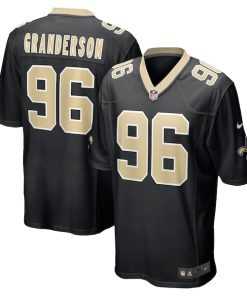 Carl Granderson New Orleans Saints Nike Game Jersey - Black