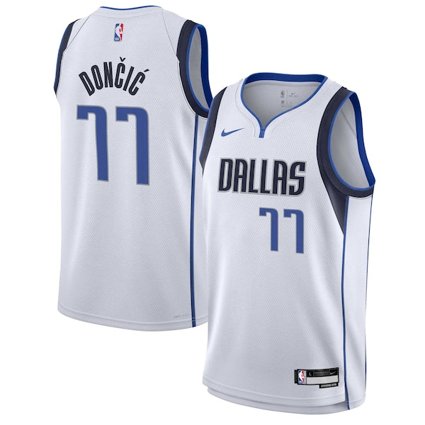 Luka Don?i? Dallas Mavericks Nike Youth Swingman Jersey - Association Edition - White