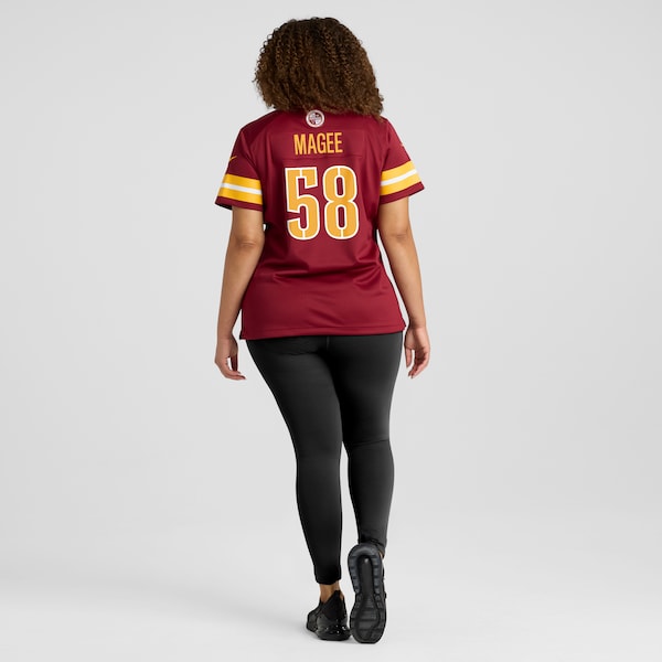 Jordan Magee Washington Commanders Nike Women's Game Jersey - Burgundy - Image 8