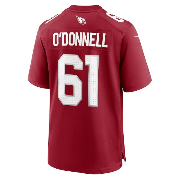 Carter O'Donnell Arizona Cardinals Nike Team Game Jersey - Cardinal - Image 3