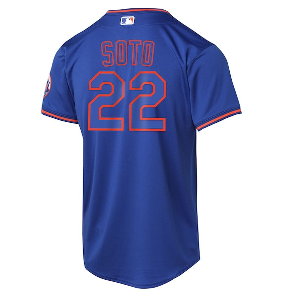 Juan Soto New York Mets Nike Youth Alternate 2 Limited Jersey?ยจC Royal/White - Image 4