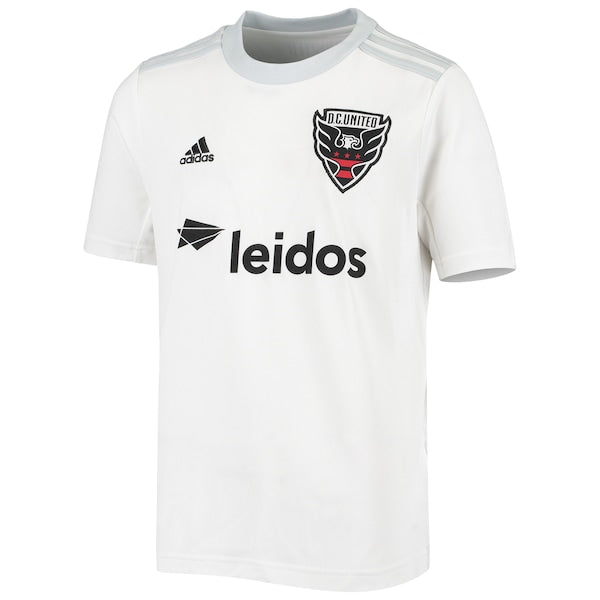 D.C. United adidas 2019 Away Team Authentic Jersey - White - Image 2