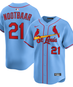Lars Nootbaar St. Louis Cardinals Nike Alternate Limited Jersey - Light Blue/White