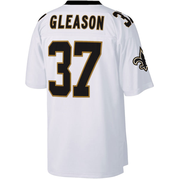 Steve Gleason New Orleans Saints Big & Tall 2006 Retired Player Replica Jersey - White - Image 3