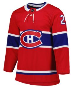Alternative view of Cole Caufield Montreal Canadiens adidas Home Primegreen Authentic Player Jersey - Red