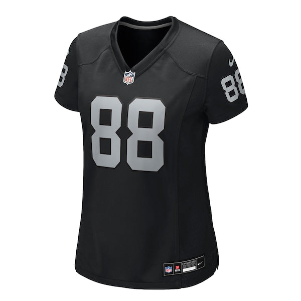 Justin Shorter Las Vegas Raiders Nike Women's Team Game Jersey - Black - Image 2