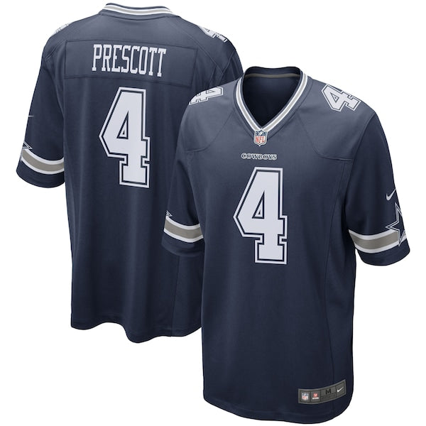 Dak Prescott Dallas Cowboys Nike Game Team Jersey - Navy/White - Image 2