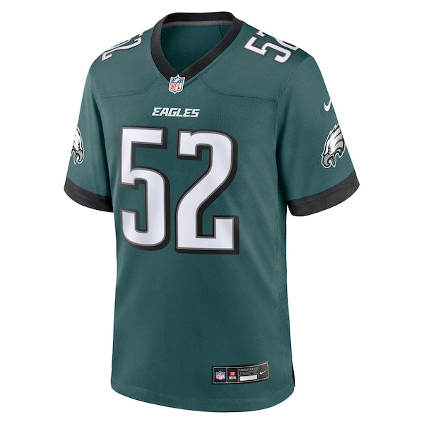 Julian Okwara Philadelphia Eagles Nike Game Jersey - Midnight Green - Image 2