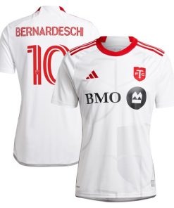 Federico Bernardeschi Toronto FC adidas 2024 GTA Kit Replica Player Jersey?¨C White
