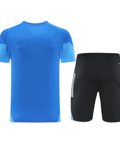 Alternative view of Adidas Short Sleeve Training Jersey Set - AD09- Royal Blue