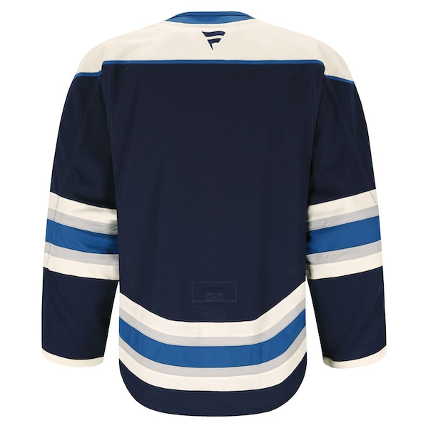Columbus Blue Jackets Alternate Authentic Pro Jersey - Navy - Image 3