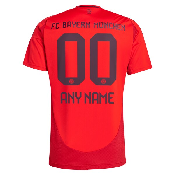Bayern Munich adidas 2024/25 Home Replica Custom Jersey - Red - Image 4
